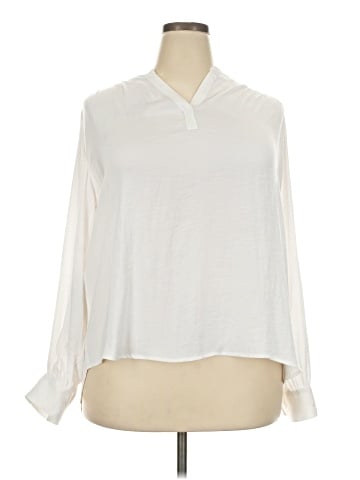 Simply Vera Vera Wang Long Sleeve Blouse (view 1)
