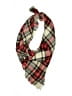 Unbranded Plaid Red Scarf One size - photo 1