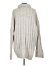 Topshop Gray Turtleneck Sweater Size 12 - photo 2