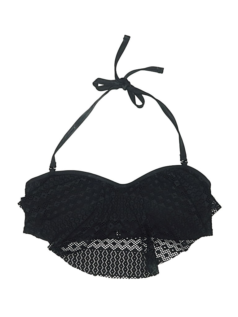 Pre-owned Apt. 9 Swimsuit Top Black Swimwear