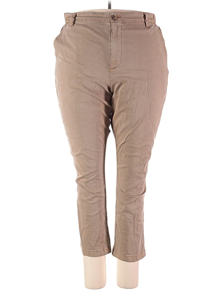 Pre-owned Old Navy Khaki Pant In Tan