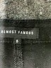 Almost Famous Black Denim Shorts Size 5 - photo 3