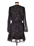 Evereve 100% Polyester Paisley Black Casual Dress Size M - photo 2