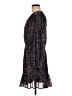 Evereve 100% Polyester Paisley Black Casual Dress Size M - photo 5