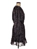 Evereve 100% Polyester Paisley Black Casual Dress Size M - photo 4