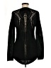 Metric 100% Acrylic Black Pullover Sweater Size M - photo 2