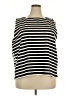Talbots Stripes Black Sleeveless Blouse Size 3X - photo 1