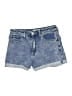 TGLA Blue Denim Shorts Size 28 waist - photo 1