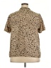 Shein Curve Tan Short Sleeve Polo Size 3XL - photo 2