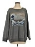 Assorted Brands Graphic Gray Pullover Sweater Size 2 - photo 1