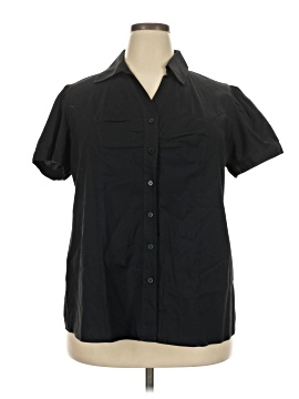 Lane Bryant Short Sleeve Blouse