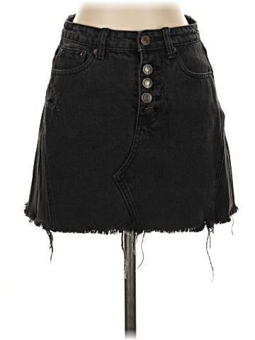 Signature 8 Denim Skirt (view 1)