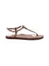 Rainbow Tan Flip Flops Size 8 1/2 - 9 1/2 - photo 1