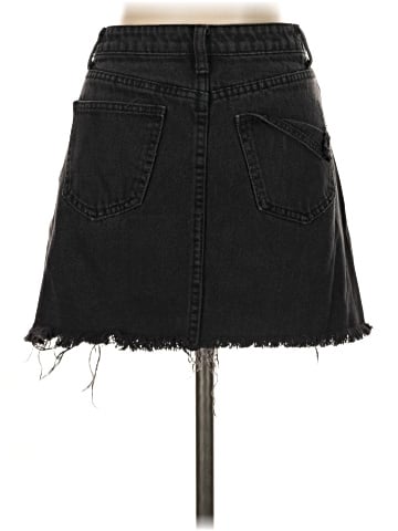 Signature 8 Denim Skirt (view 2)