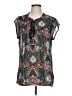DR2 Teal Short Sleeve Blouse Size L - photo 1