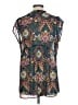 DR2 Teal Short Sleeve Blouse Size L - photo 2