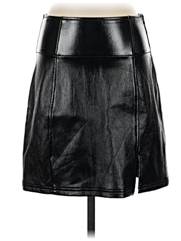 Free People Faux Leather Skirt (view 1)