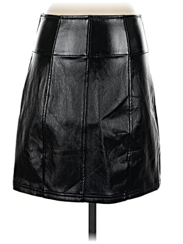 Free People Faux Leather Skirt (view 2)