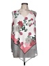 DR2 100% Polyester Gray Sleeveless Blouse Size L - photo 1