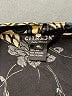 Citron 100% Silk Black Kimono Size 1X - photo 7
