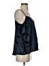 Silence and Noise 100% Polyester Black 3/4 Sleeve Blouse Size S - photo 4