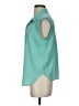 W118 by Walter Baker 100% Polyester Teal Sleeveless Blouse Size S - photo 5