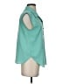 W118 by Walter Baker 100% Polyester Teal Sleeveless Blouse Size S - photo 4