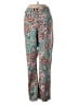 Friends Paisley Teal Casual Pants Size 2 - photo 1