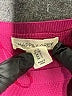 Happily Grey 100% Polyester Burgundy Cardigan Size S - photo 7