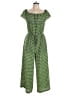 Max Studio Hearts Green Jumpsuit Size L - photo 1