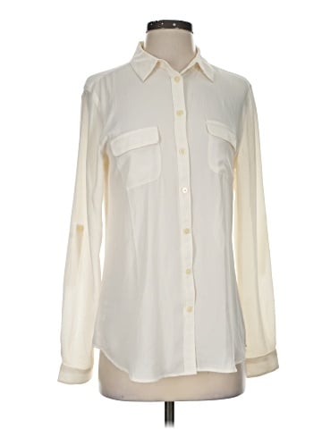 Ann Taylor LOFT Long Sleeve Blouse (view 1)