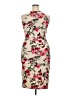 New Look Floral Tan Cocktail Dress Size 2X - photo 2