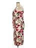 New Look Floral Tan Cocktail Dress Size 2X - photo 5