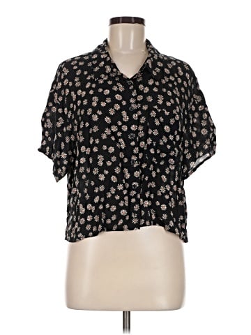 American Eagle Outfitters Short Sleeve Blouse (view 1)