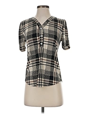 Espresso Short Sleeve Blouse (view 1)