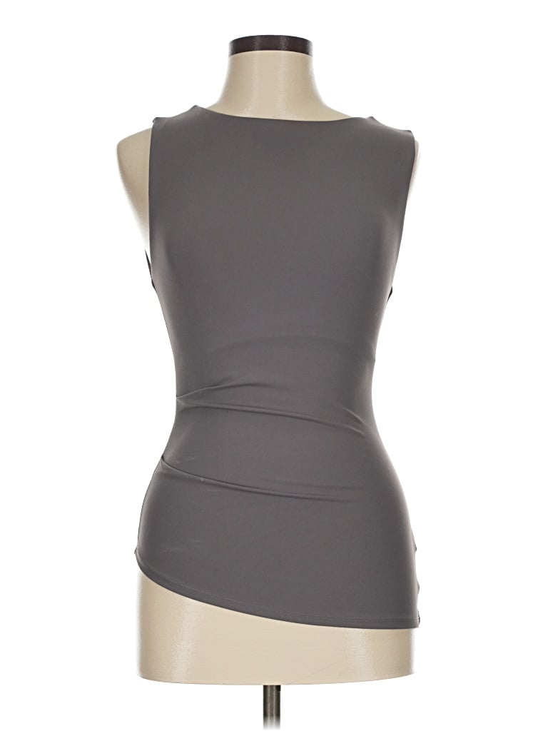 Pre-owned Vestique Sleeveless T-shirt In Gray