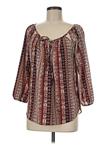 papermoon designed exclusively for Stitch Fix 3/4 Sleeve Blouse (view 1)