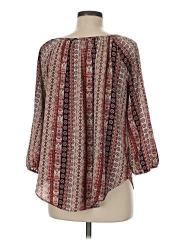 papermoon designed exclusively for Stitch Fix 3/4 Sleeve Blouse (view 2)