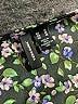 Vero Moda 100% Polyester Floral Black Casual Dress Size M - photo 7