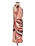 Calvin Klein Print Orange Cocktail Dress Size S - photo 4