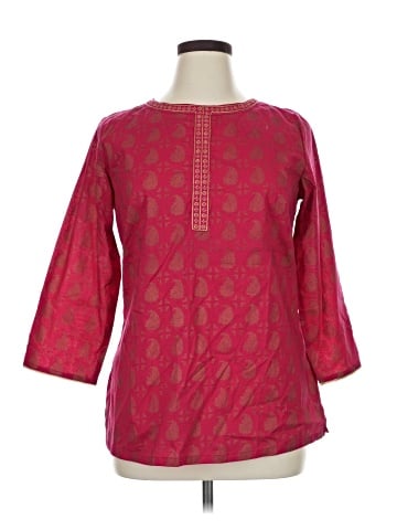 Fabindia 3/4 Sleeve Blouse (view 1)