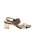 Tory Burch Color Block Gold Sandals Size 11 - photo 1