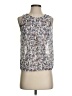 Atmosphere Silver Sleeveless Blouse Size 2 - photo 1
