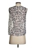 Atmosphere Silver Sleeveless Blouse Size 2 - photo 2