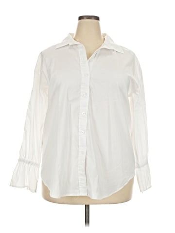Simply Vera Vera Wang Long Sleeve Blouse (view 1)