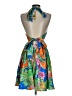 Shein Tropical Green Cocktail Dress Size 2 - photo 2