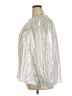 Talbots 100% Polyester Metallic Silver 3/4 Sleeve Blouse Size 3X - photo 5