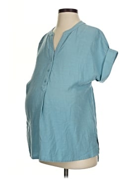 Isabel Maternity Short Sleeve Blouse
