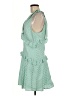 BCBGeneration 100% Polyester Stripes Green Cocktail Dress Size 8 - photo 5