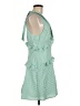 BCBGeneration 100% Polyester Stripes Green Cocktail Dress Size 8 - photo 4